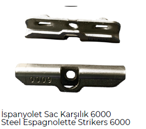 Espagnolette Keep – 6000 Series - Hira Metal
