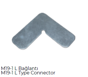 M19-1 L-Type Connector - Hira Metal Aluminum Connector