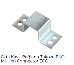 PVC Mullion Connector Bracket – Eco Series - Hira Metal