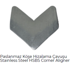 Stainless Steel Corner Aligner - Hira Metal Aluminum Connector